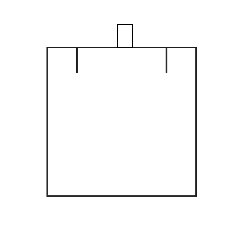 Estuche Donosti cadena colgante 86x91x32 mm.